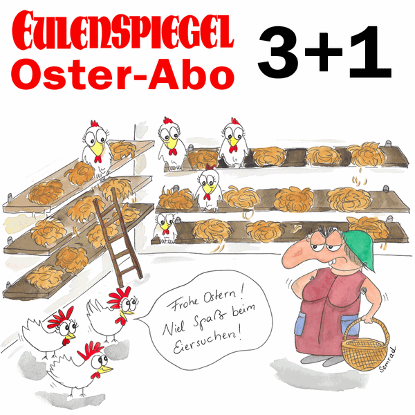 EULENSPIEGEL Oster-Abo 3+1