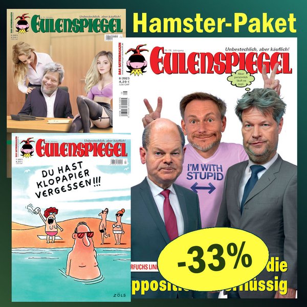 EULENSPIEGEL Hamster Paket (08+07+06)